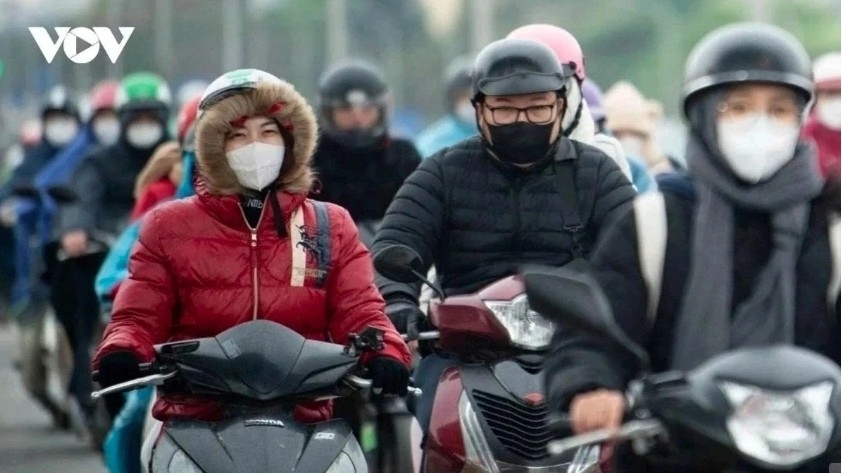Cold air mass continues to affect south-central Vietnam overnight
